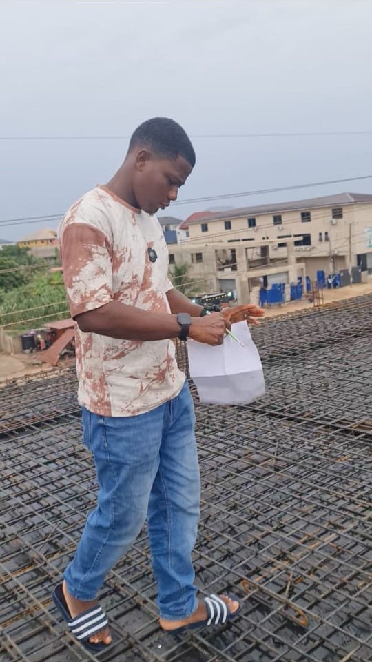 CASPE BRIDGE site supervision during reinforced concrete slab reinforcement works